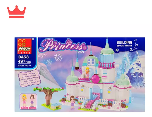 Miniatura 4 de Castillo armable en bloques para niños